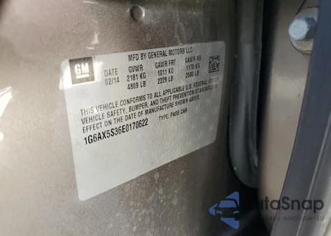 1G6AX5S36E0170622